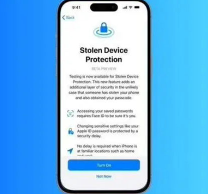 北镇苹果授权维修店分享被盗设备保护功能开启方法 