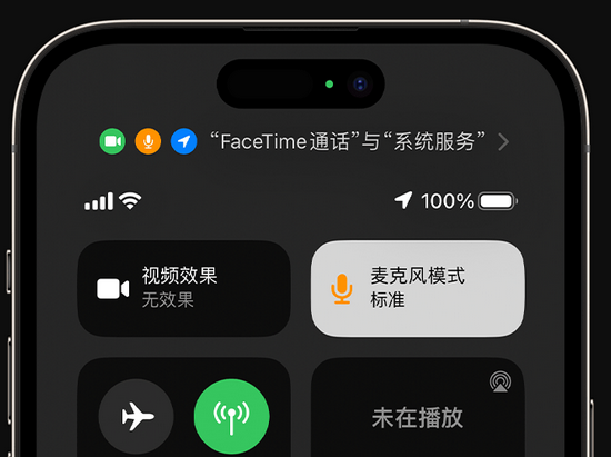 北镇苹果授权维修网点分享iPhone在通话时让你的声音更清晰 