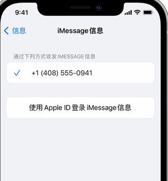 北镇apple维修iPhone上无法正常发送iMessage信息 