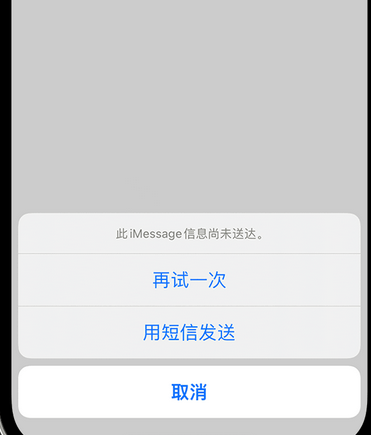 北镇apple维修iPhone上无法正常发送iMessage信息