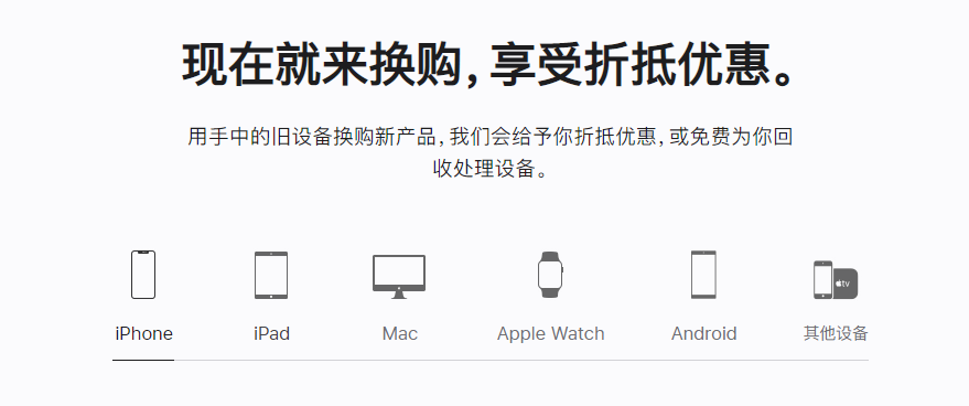 北镇苹果手机维修分享iPhone以旧换新的去处 