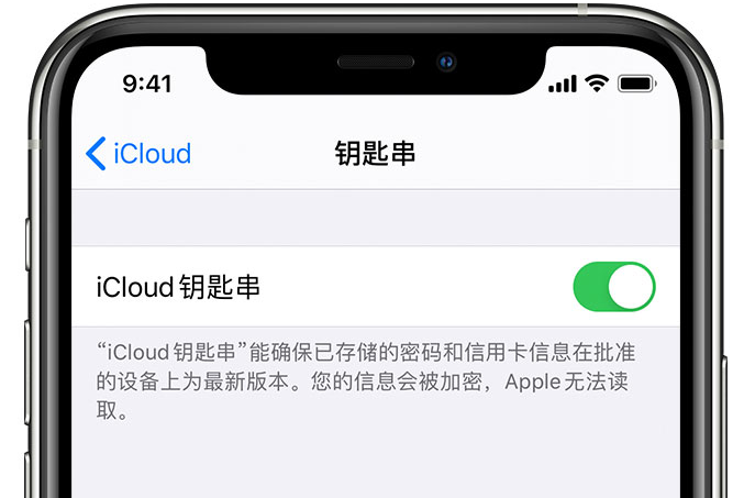 北镇苹果手机维修分享在 iPhone 上开启 iCloud 钥匙串之后会储存哪些信息 